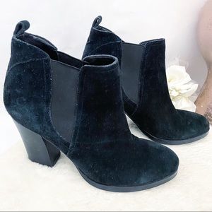 Marc Fisher Suede Pointed Toe Bootie